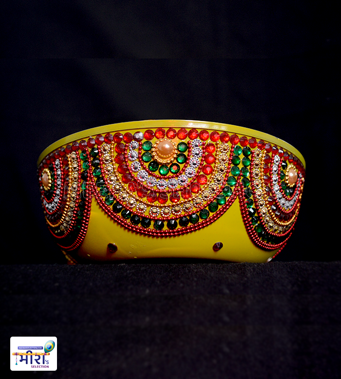 Haldi Bowl | Diamond-Stone