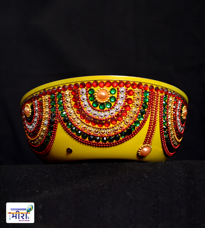 Haldi Bowl | Diamond-Stone